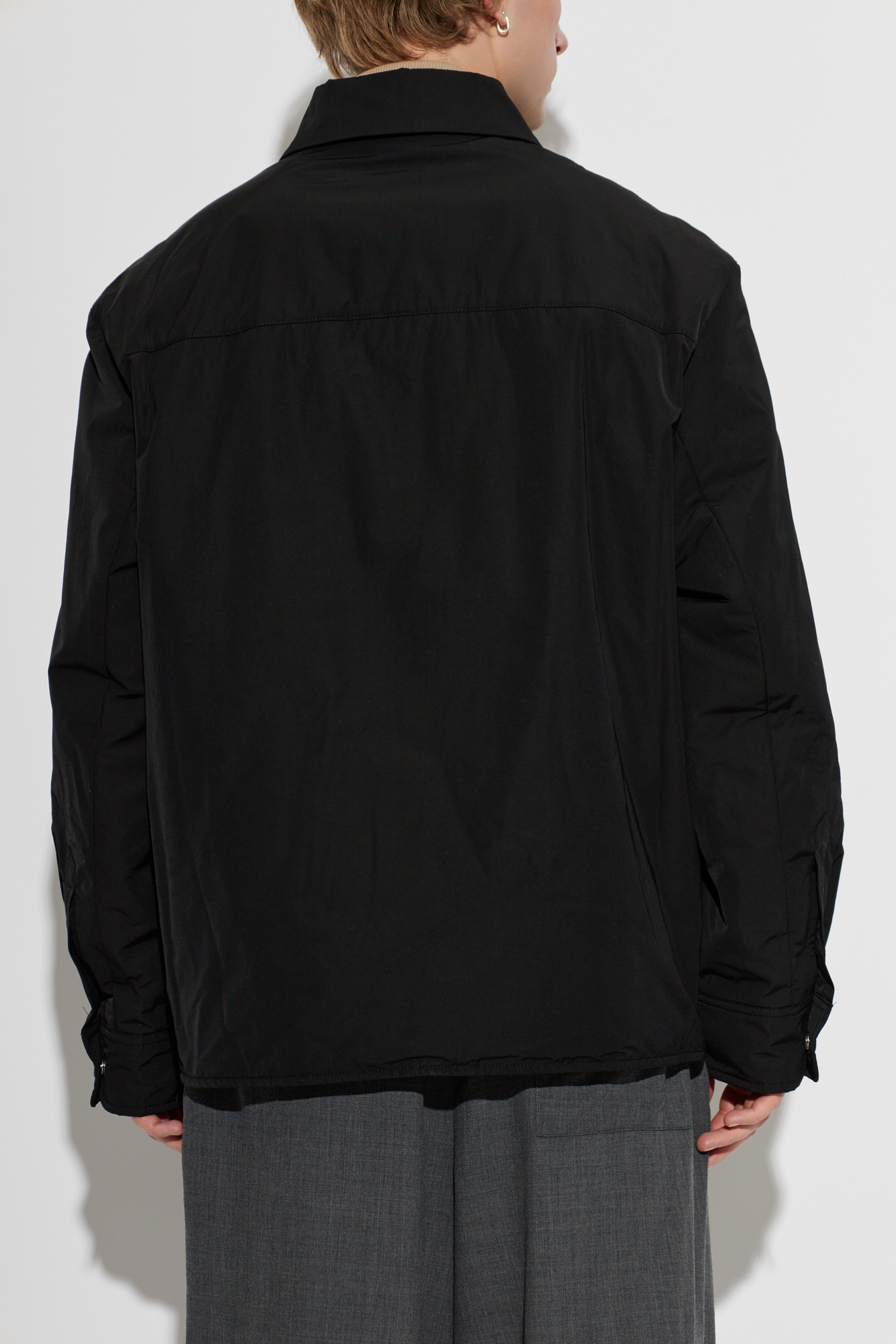 Ami ワークジャケット Black Jacket with pocket Ami Alexandre Mattiussi - Vitkac AS